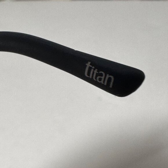 Silhouette Rimless Eyeglasses Frames Only Blue Arms 4496 40 52-17 130 5452 6059 - Picture 11 of 12